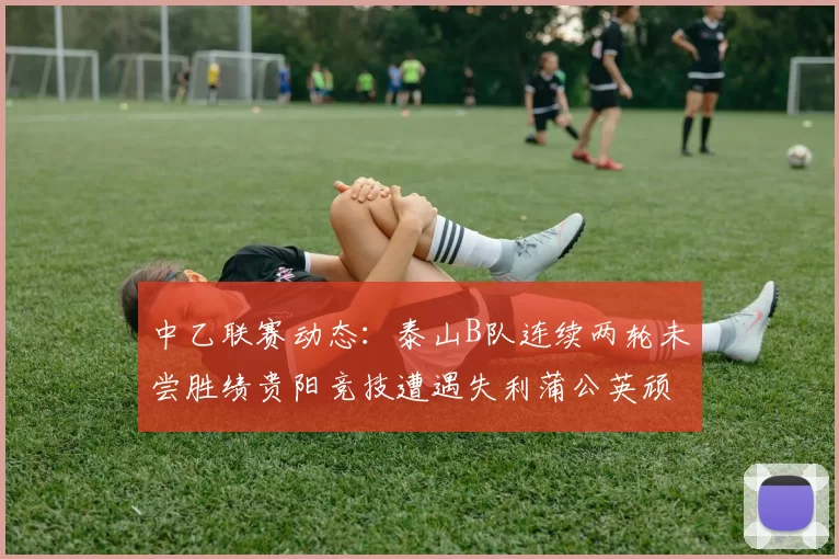 中乙联赛动态：泰山B队连续两轮未尝胜绩贵阳竞技遭遇失利蒲公英顽强战平